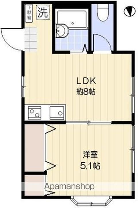 FONTE高田馬場の間取り