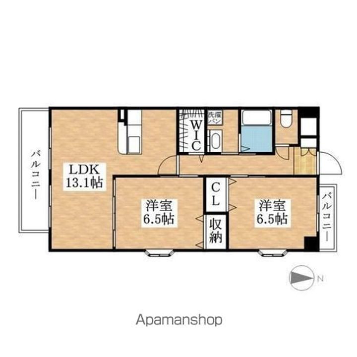 リブェールの間取り