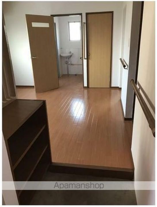 御井コーポⅡの玄関