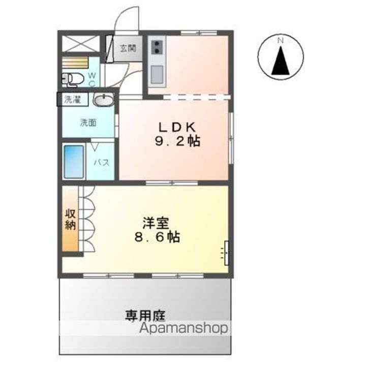 アップルコートの間取り