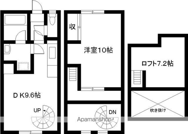 グリーンモールDの間取り