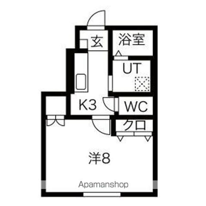 チュテレールの間取り
