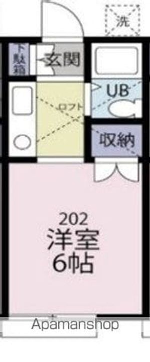 クロノス仙川の間取り