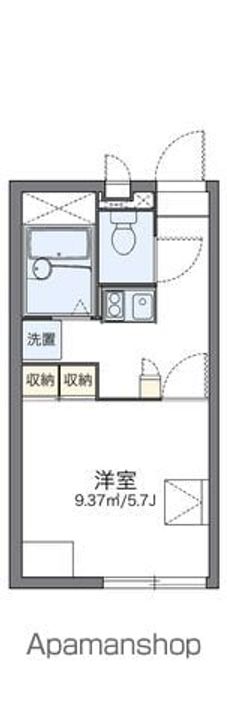 レオパレストーイの間取り
