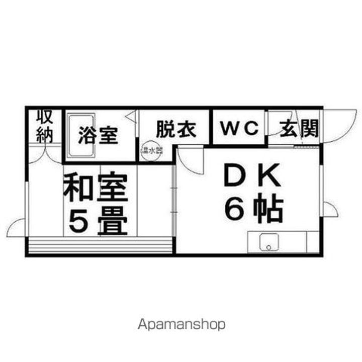 パークサイドヒルⅡ1の間取り