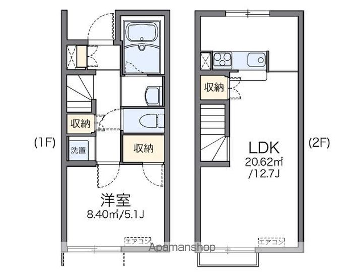 レオネクスト桑の葉の間取り