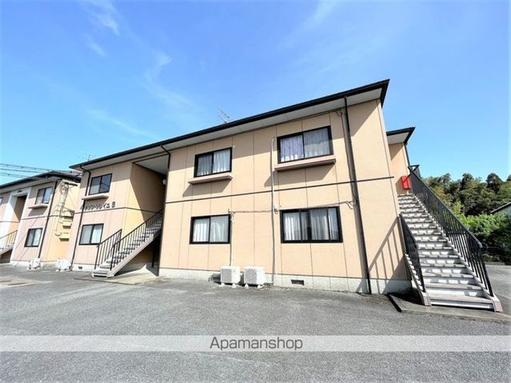 熊本県宇城市松橋町豊福の賃貸アパートの外観