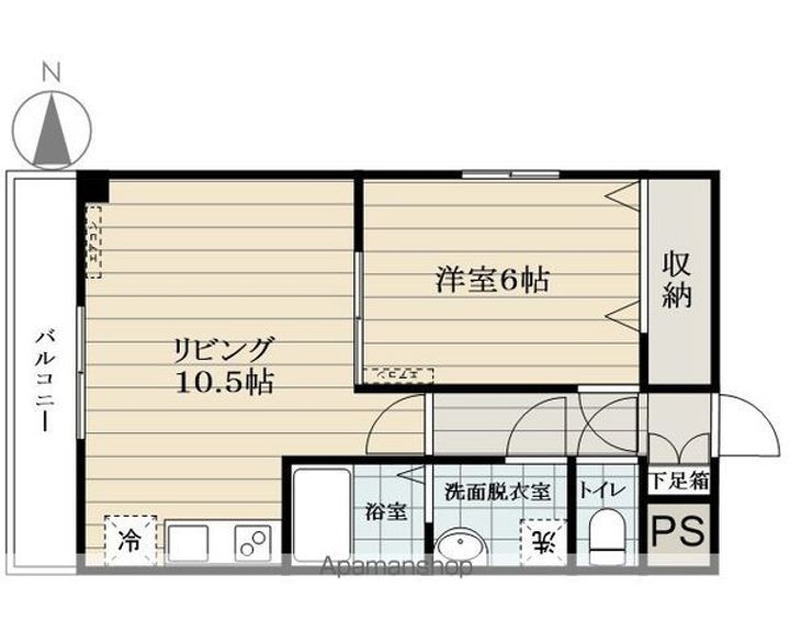 プルミエール飯田105の間取り