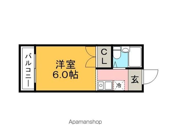 シティコート101の間取り