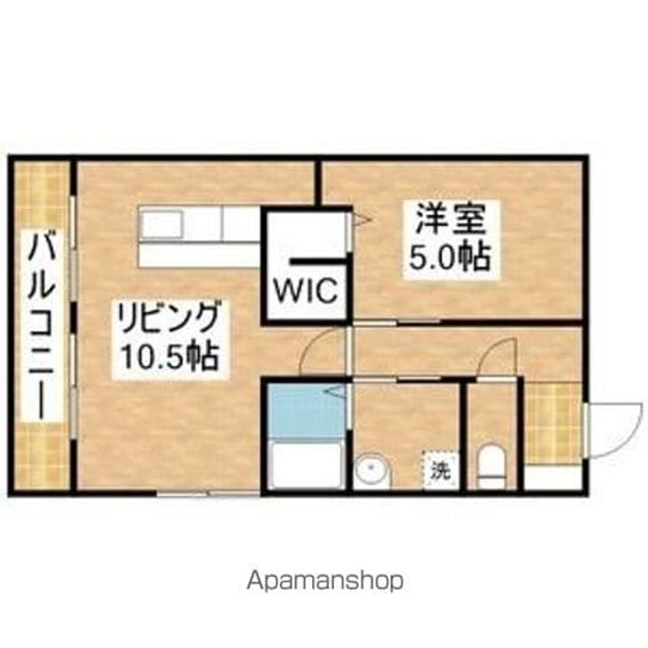 レジデンス川菜6の間取り