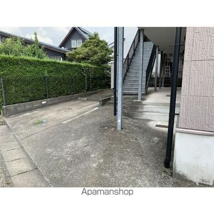 リバーフィールド山口102の玄関