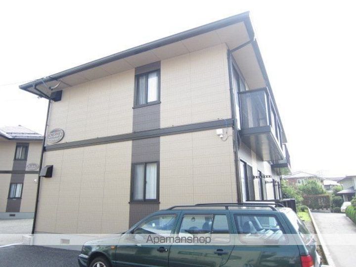 長野県長野市三輪8丁目の賃貸アパートの外観