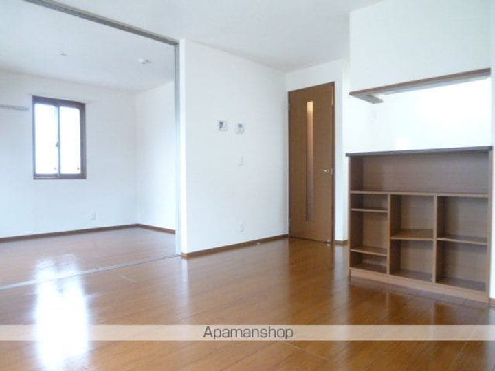 東京都国立市谷保の賃貸アパートの居間