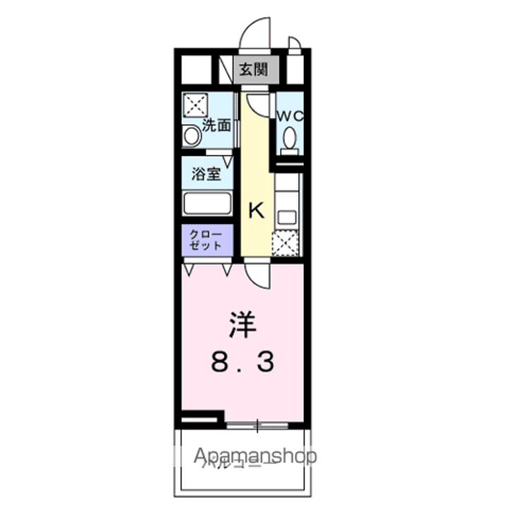 ザ・レジデンス水戸桜川の間取り