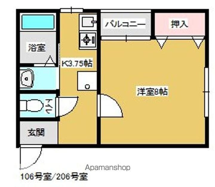 シルクハイツの間取り