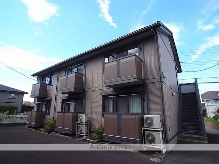 茨城県つくば市小野川の賃貸アパートの外観