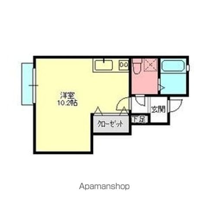 テアトルB棟の間取り