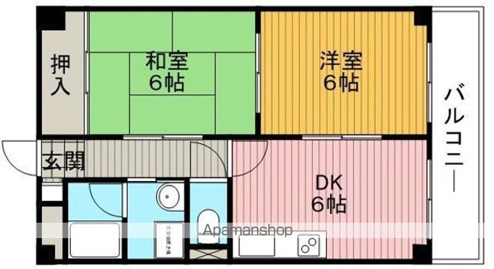 アカシヤ館の間取り