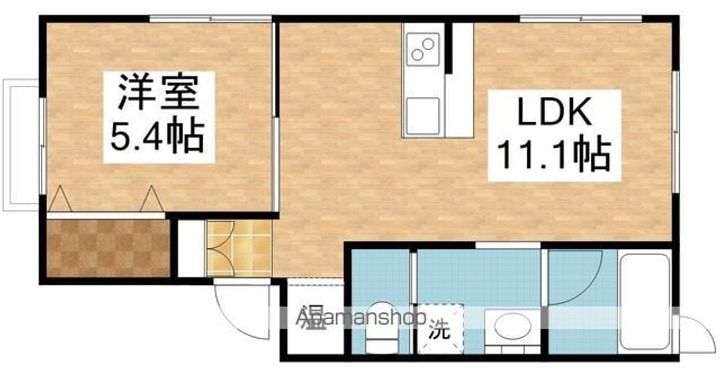 アイビス中山の間取り