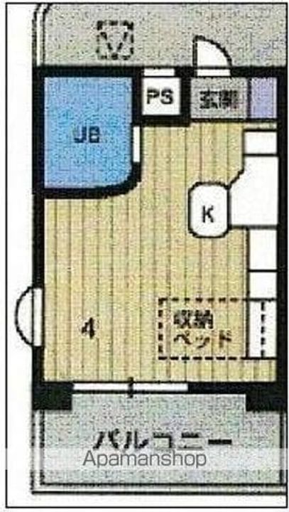 ラ・パルフェ・ド・コロン304の間取り