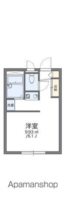 レオパレスビクトワールの間取り