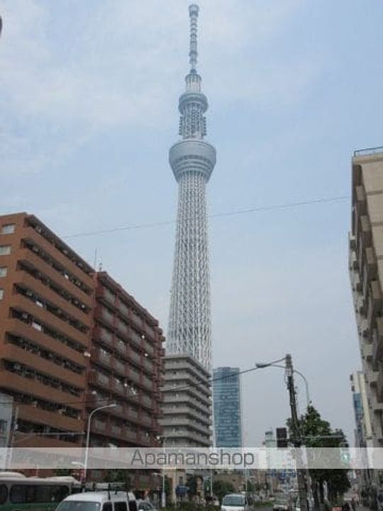 モンシェール吾妻橋の周辺