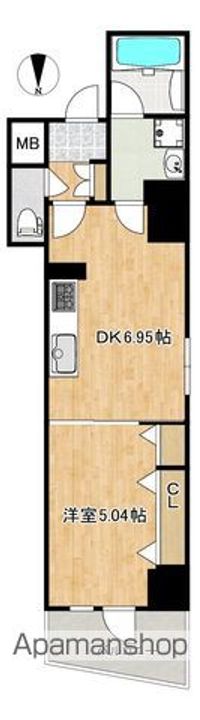 ドエル中野702の間取り