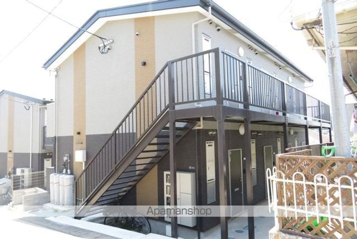 シャトーレイネB棟の外観