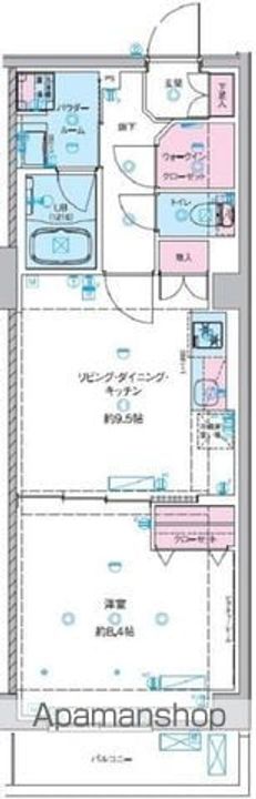 ジェノヴィア桜上水Ⅱの間取り