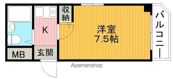 AIROSE豊中の間取り