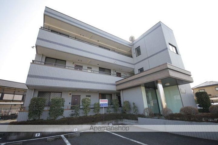 東京都日野市万願寺6丁目の賃貸マンションの外観