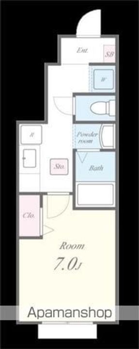 ツイン リーフの間取り