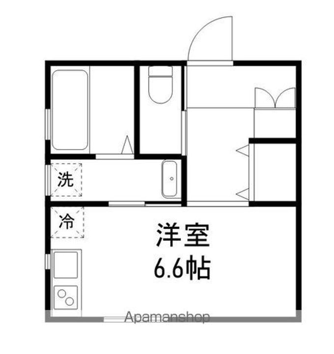 しぇとわⅧ201の間取り