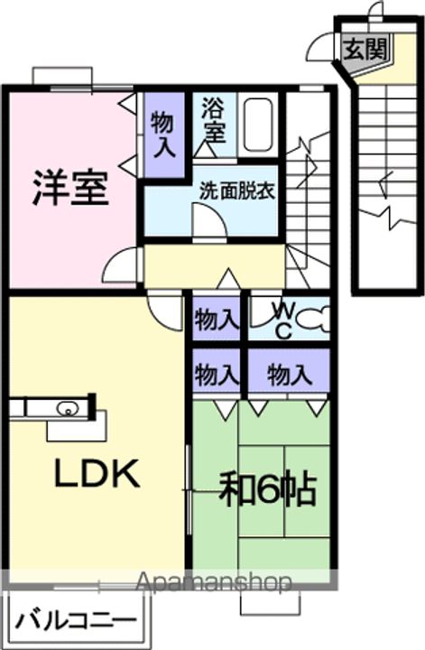 ウィステリアの間取り