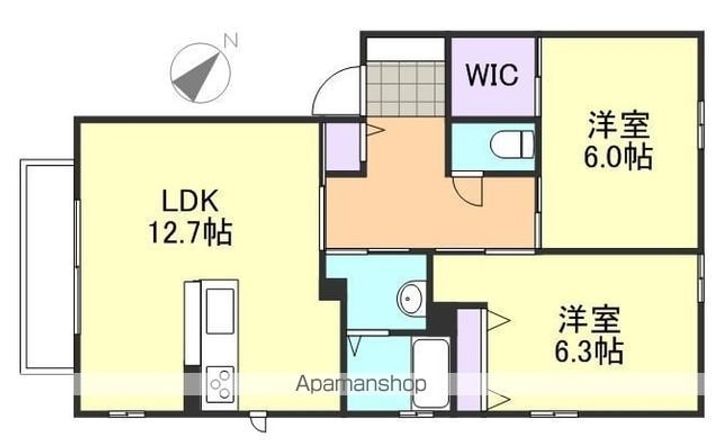 アネシス・アイ B棟の間取り