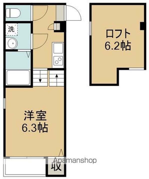 ハーモニーテラス東仙台ⅩⅣの間取り