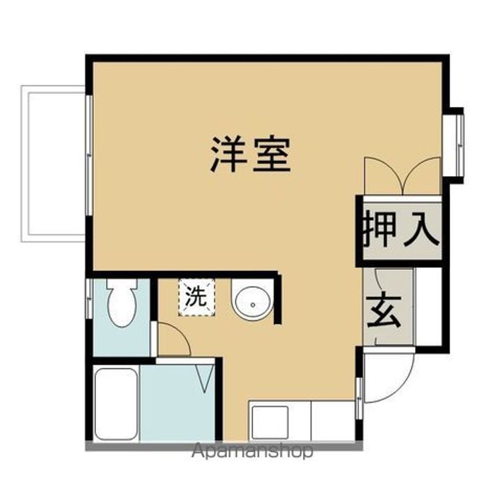 アルフィーハイツの間取り