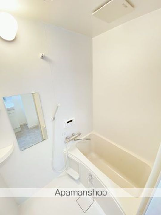 桧材仕様の単身物件 トレフル三郷中央205の風呂