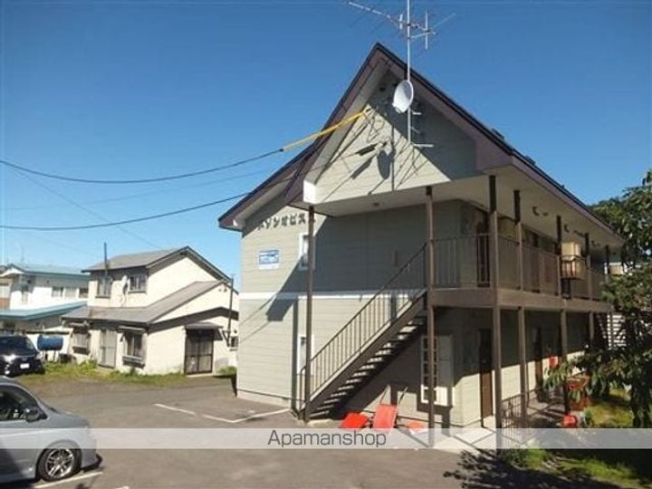 北海道網走市台町1丁目の賃貸アパートの外観
