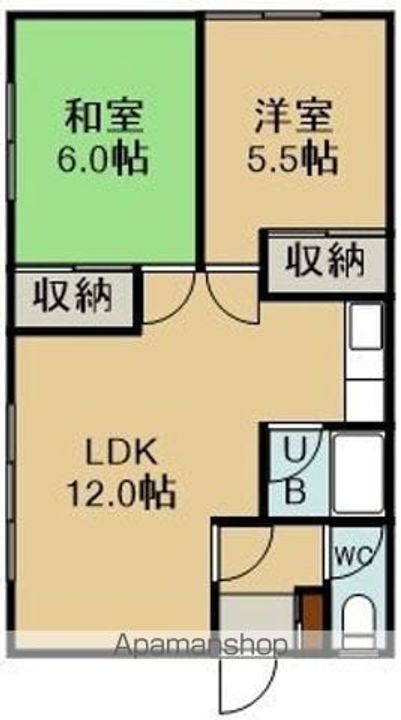 ロジュマンジャンティ(ロジュマンジャンティ)101の間取り