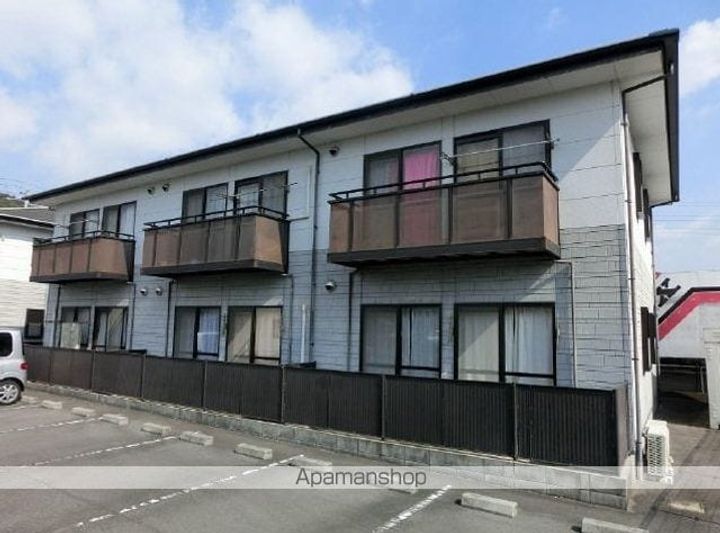 フォブール川津 D棟の外観