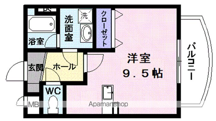 サンパティーク相生の間取り