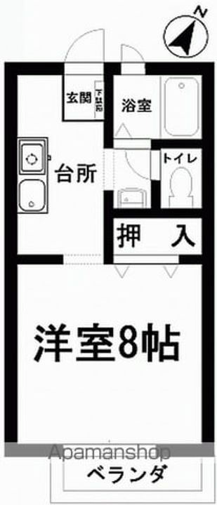 セレスト12A202の間取り