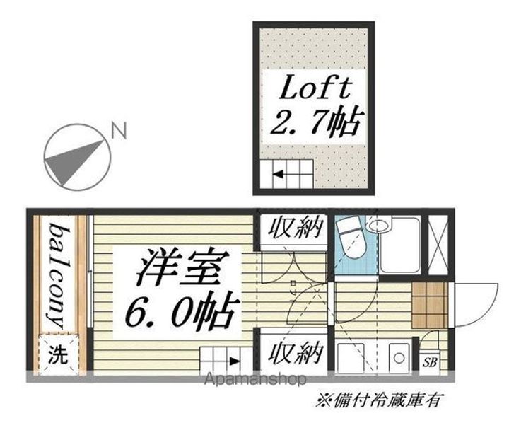 ジュネパレス千葉第10の間取り