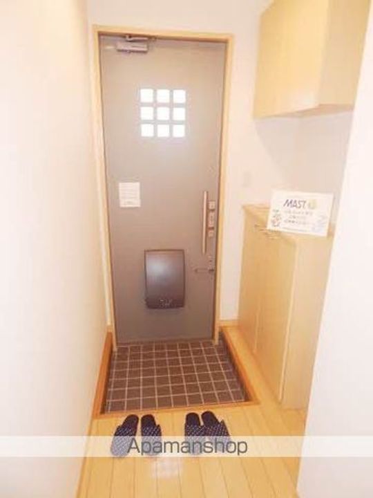 熊本県宇土市松原町の賃貸アパートの玄関