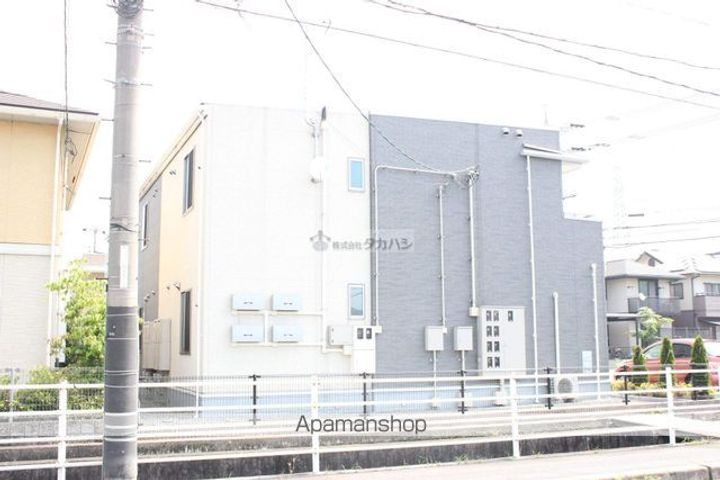 広島県福山市新涯町4丁目の賃貸アパートの外観