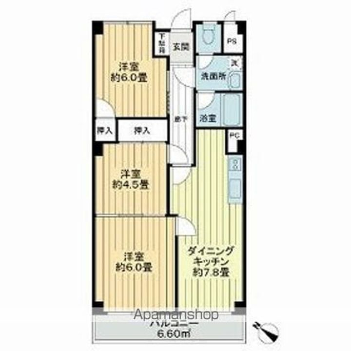 隼人苑の間取り