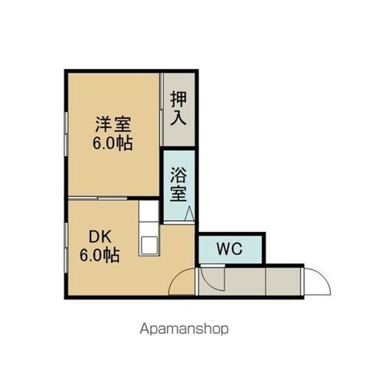 タウンコーポⅤGの間取り