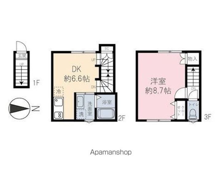 ベェレハーモニー東武練馬の間取り