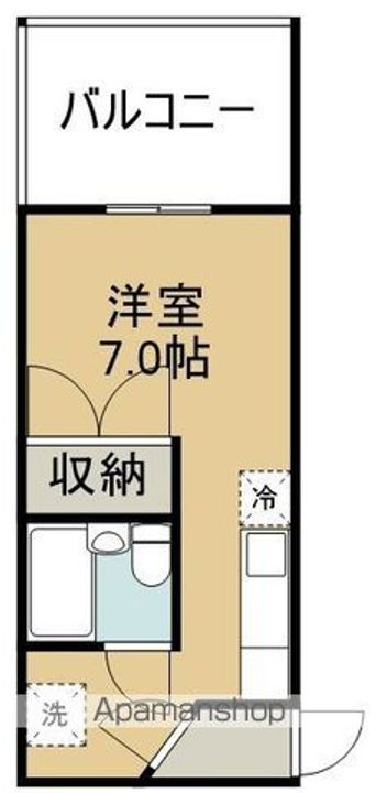 ハイツワン207の間取り